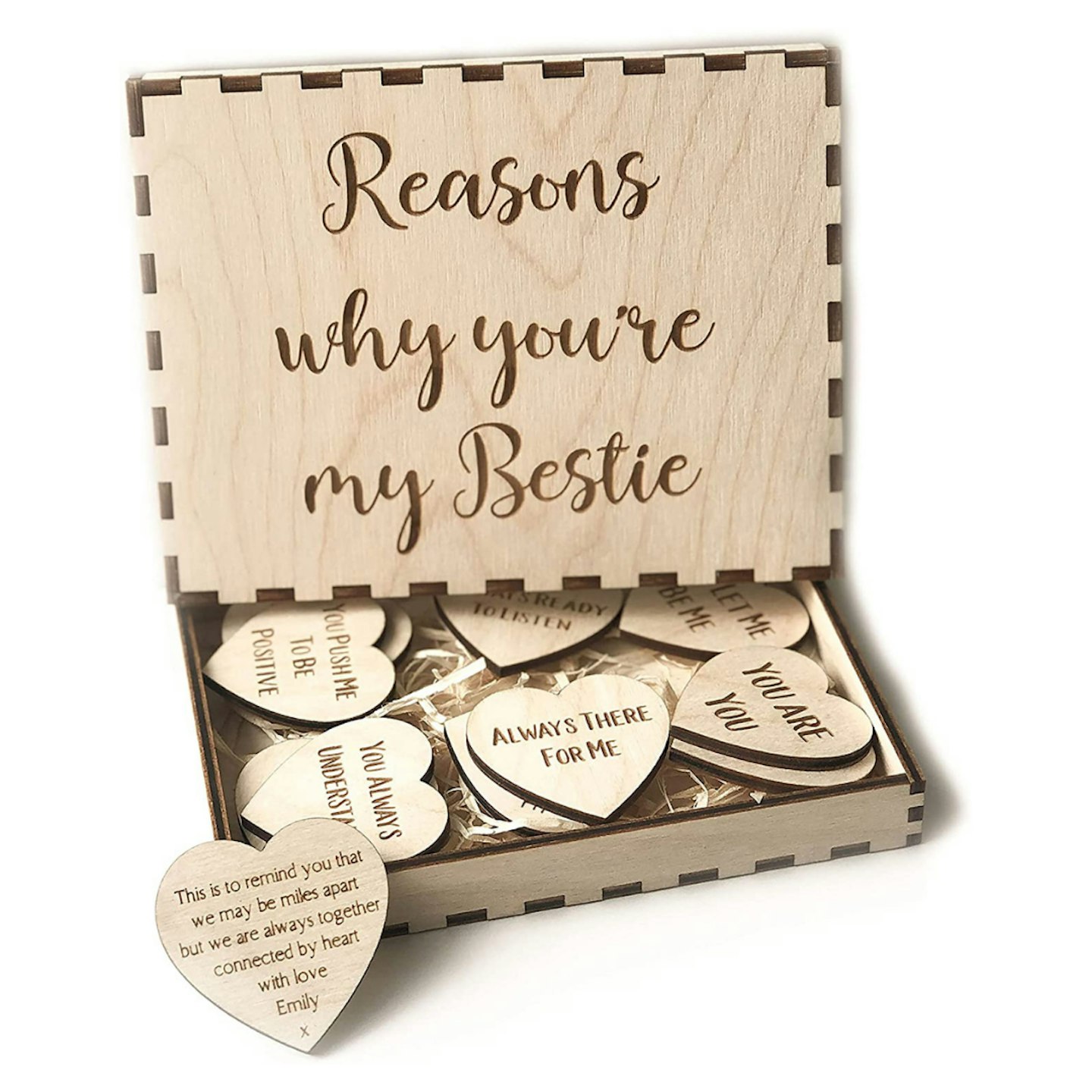 Reasons Why You Are My Bestie Personalised Friendship Gift Box