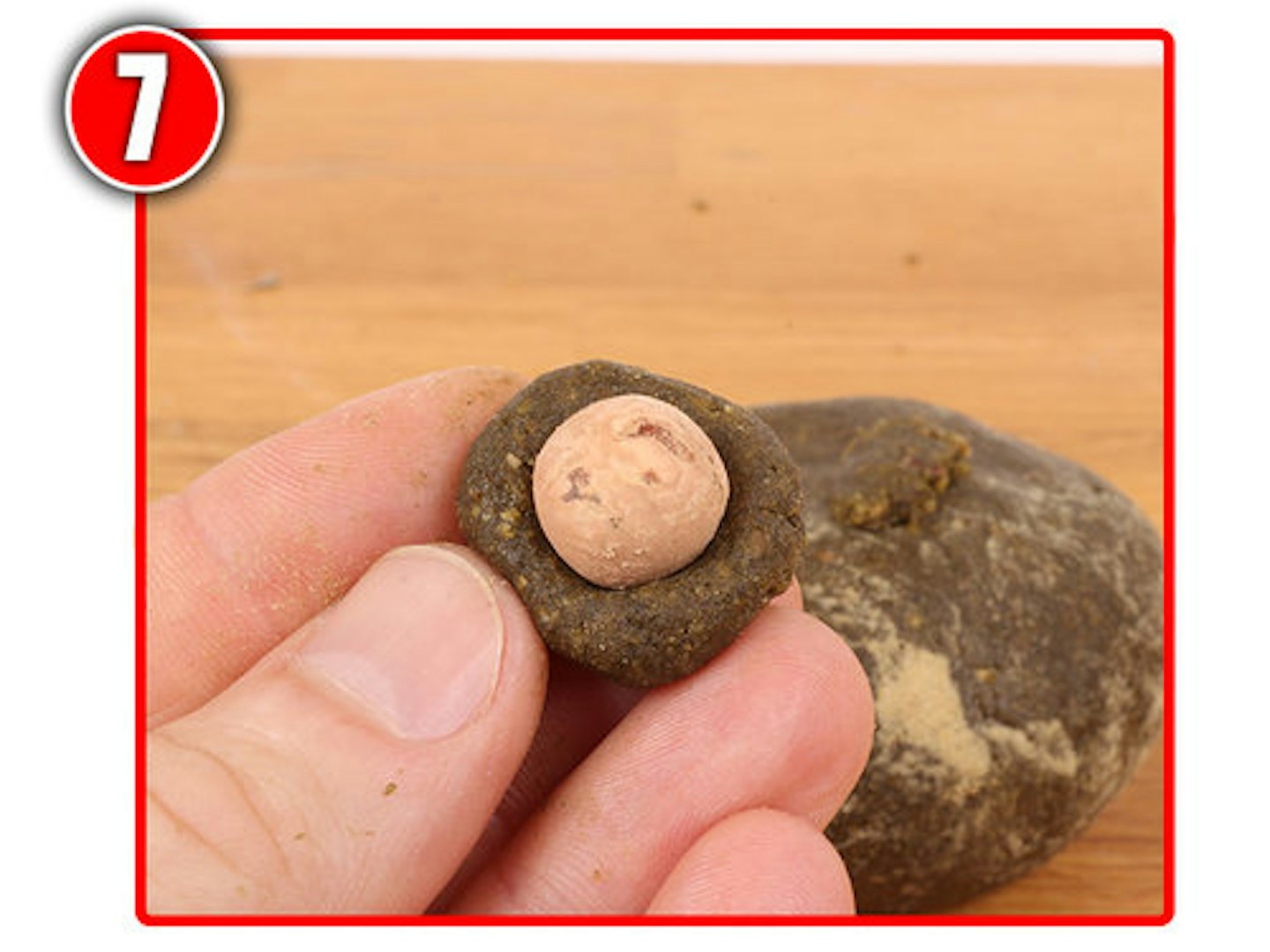 For pop-ups that stay buoyant indefinitely mould a small amount of paste around a cork ball.  