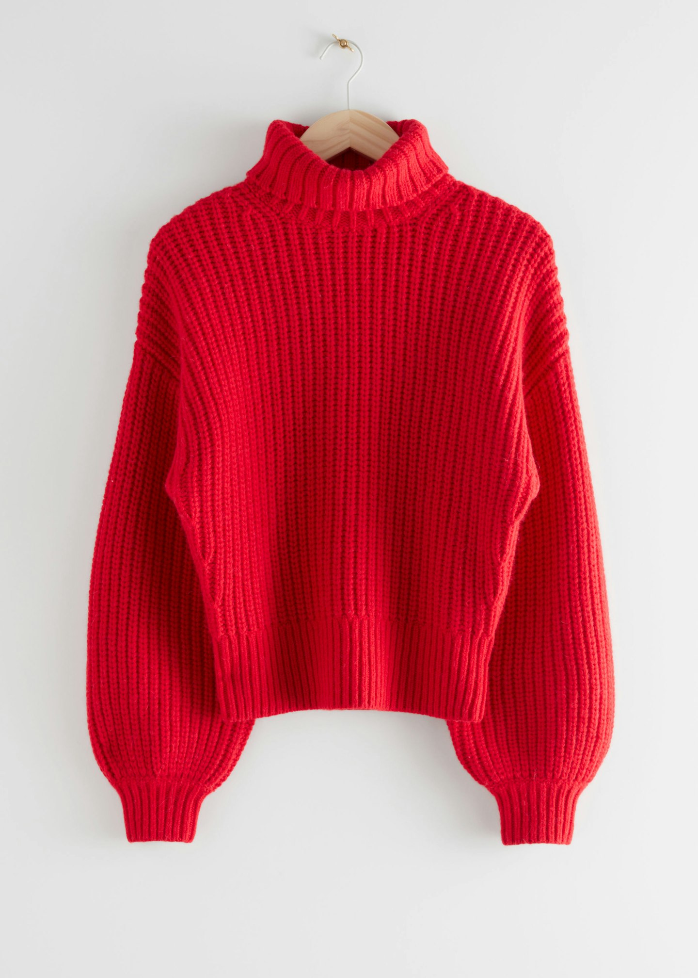 & Other Stories, Balloon-Sleeve Knit Sweater, £125