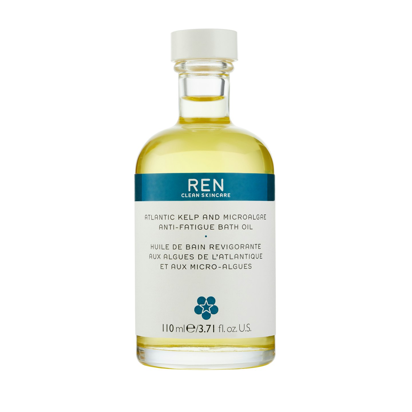 Ren , Anti-fatigue bath oil, £29,