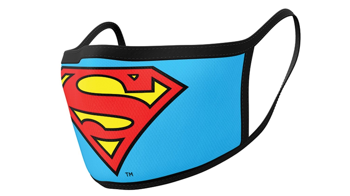 Superman Logo Face Covering (2 Pack), £9.99