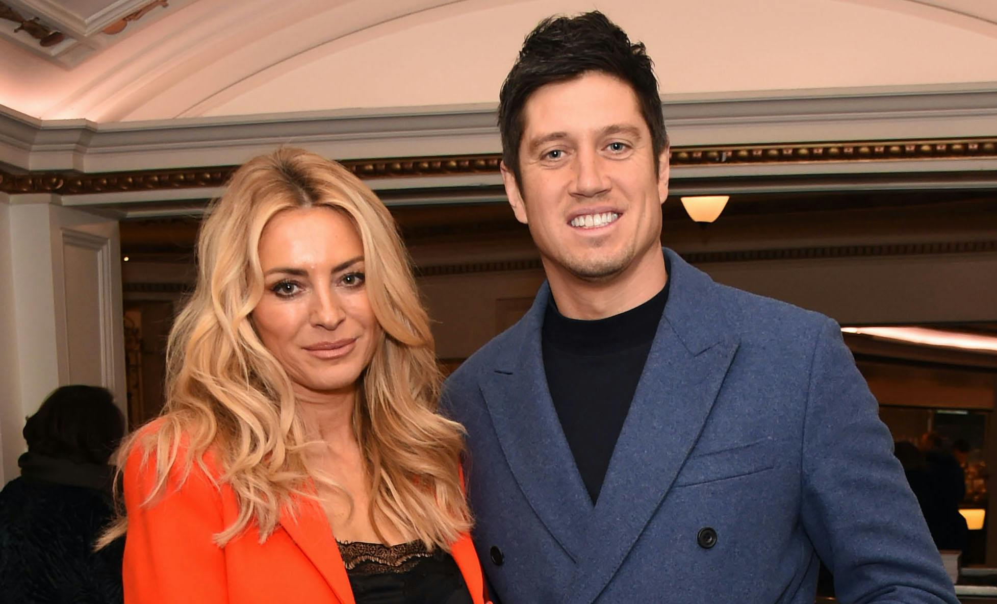 Tess Daly shares rare snap of daughters as Vernon Kay enters the castle