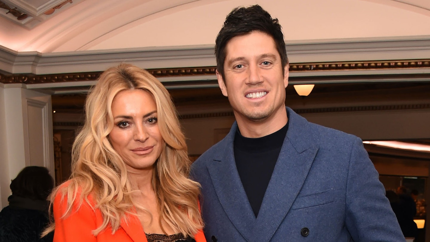 Tess Daly shares rare snap of daughters as Vernon Kay enters the castle