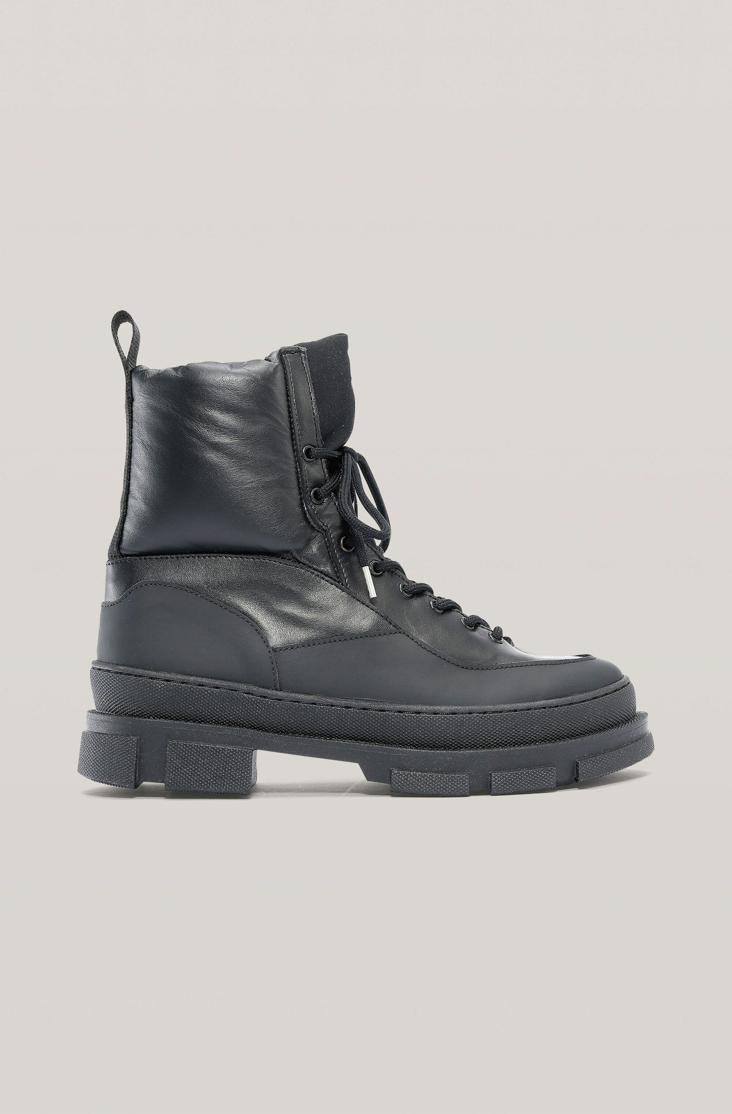 Ganni, Hiking Mix Boot, £375