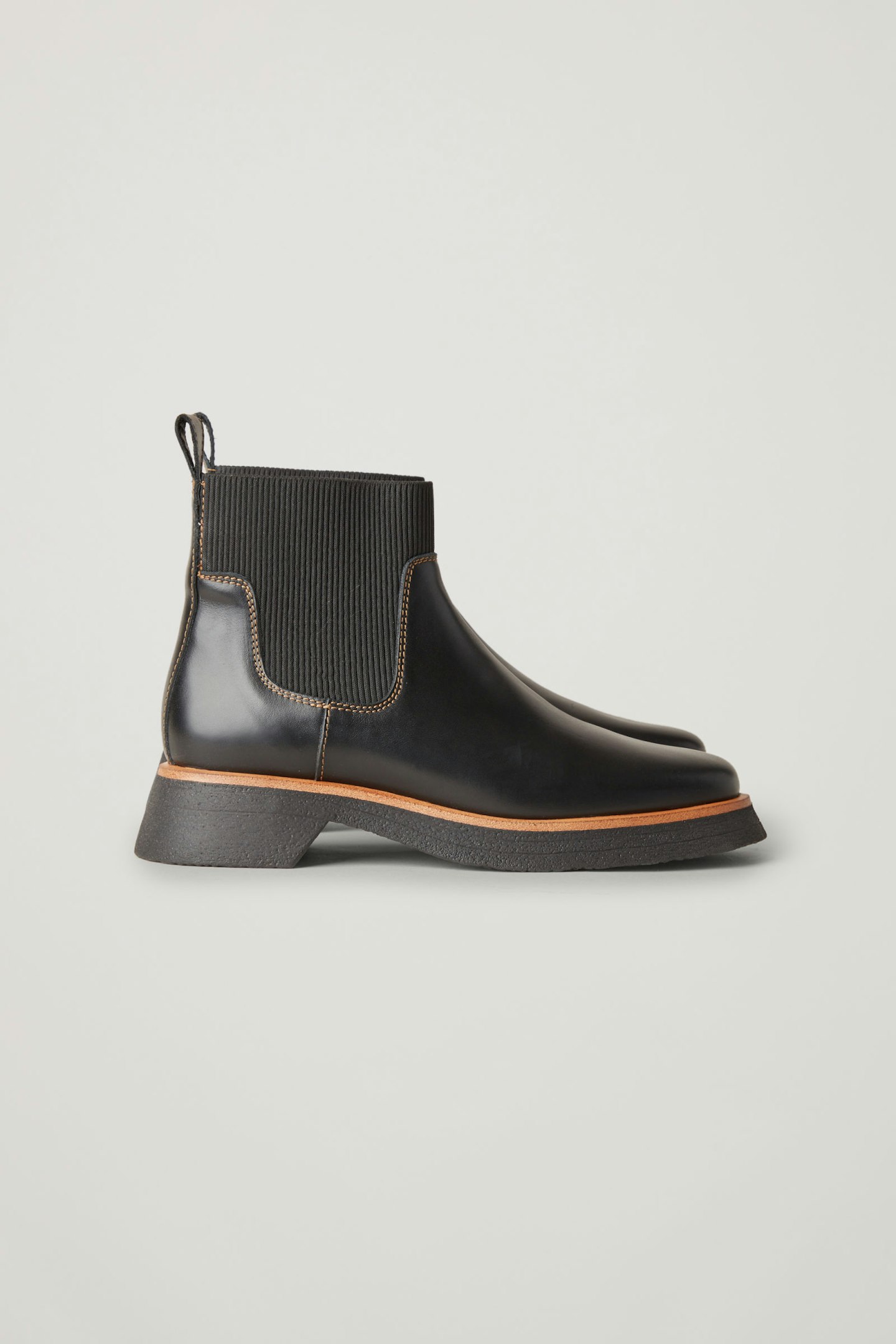 COS, Chunky Leather Chelsea Boots, £175