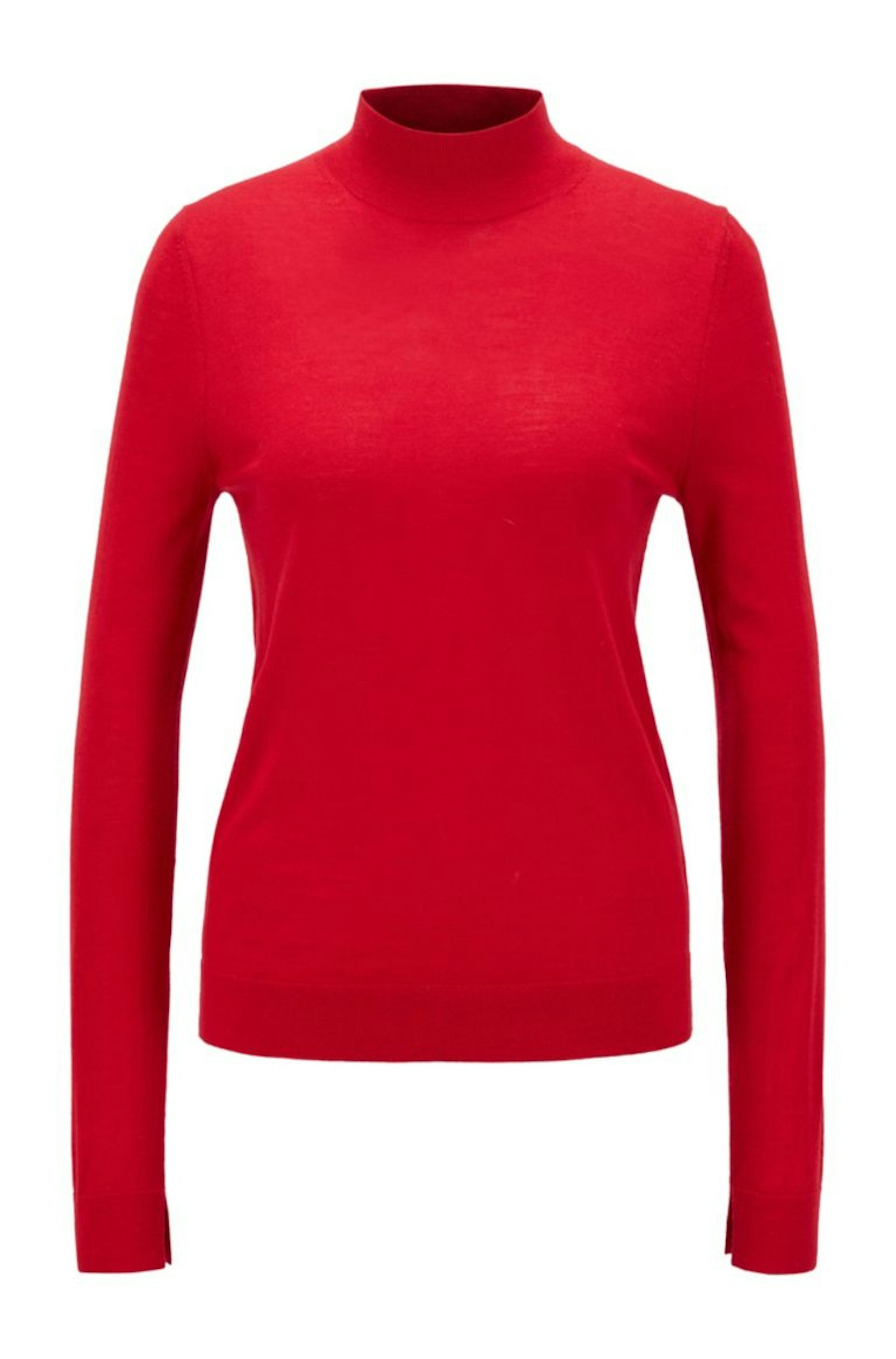 BOSS, Mock-Neck Sweater In Virgin Wool, £139