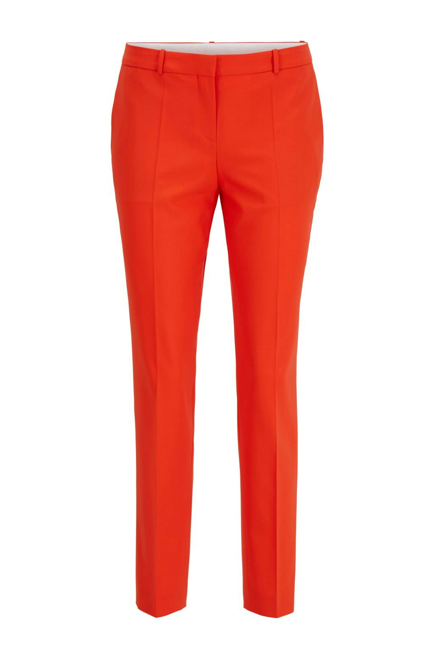 BOSS, Regular-Fit Trousers In Traceable Merino Wool With Stretch, £179
