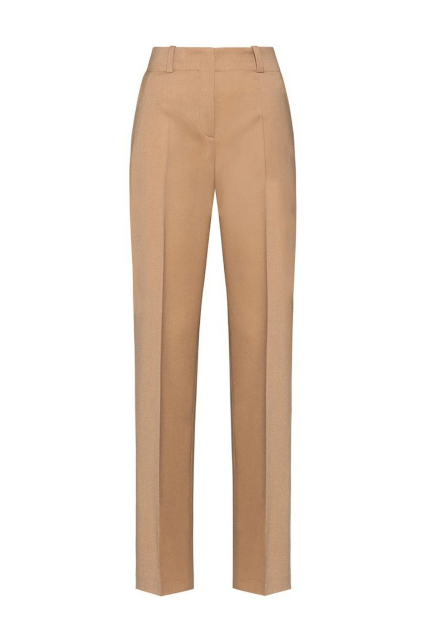 BOSS, Regular-Fit Trousers In Virgin-Wool Flannel With Stretch, £169