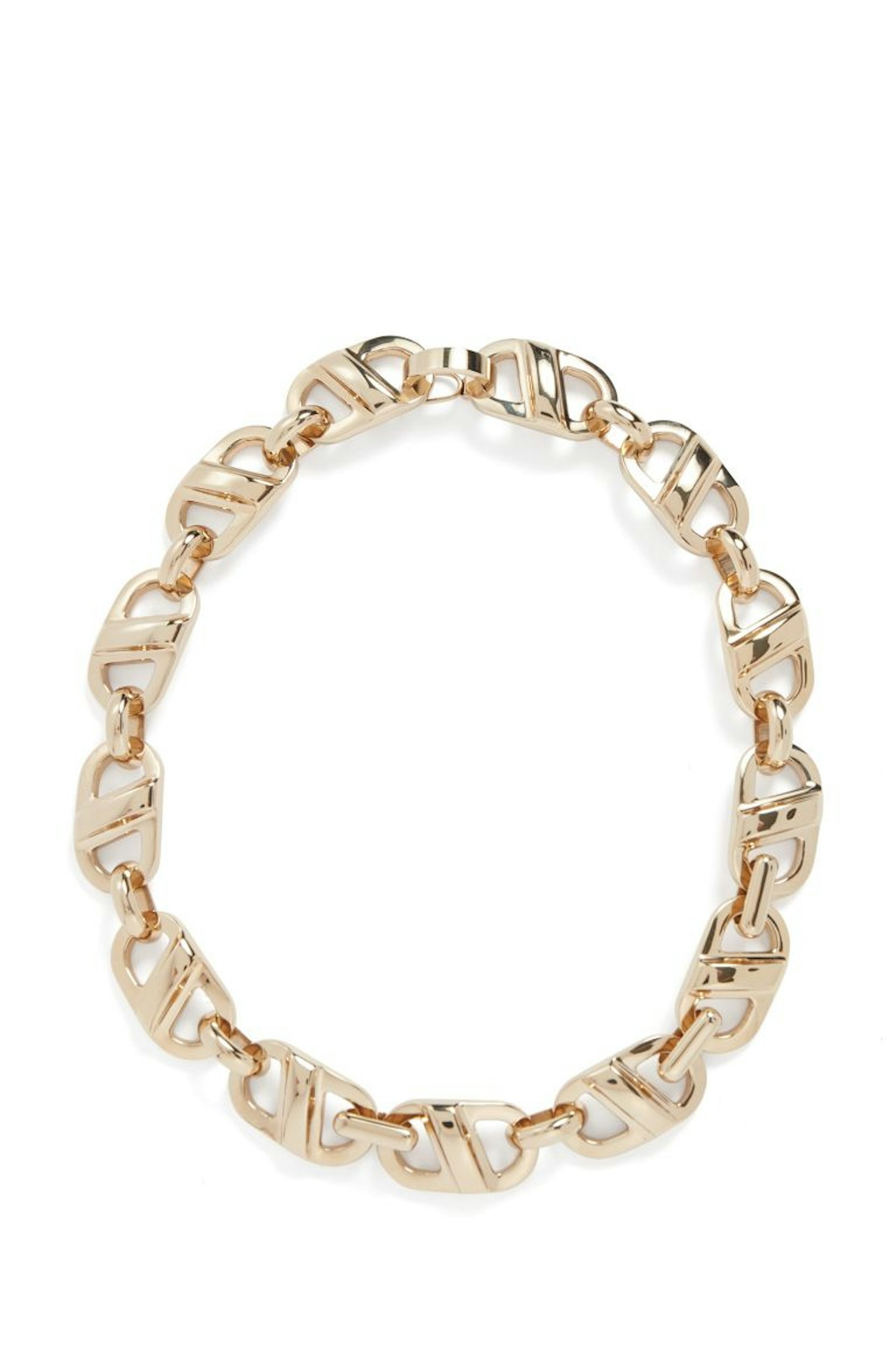 BOSS, Link-Chain Necklace In Gold-Effect Stainless Steel, £119