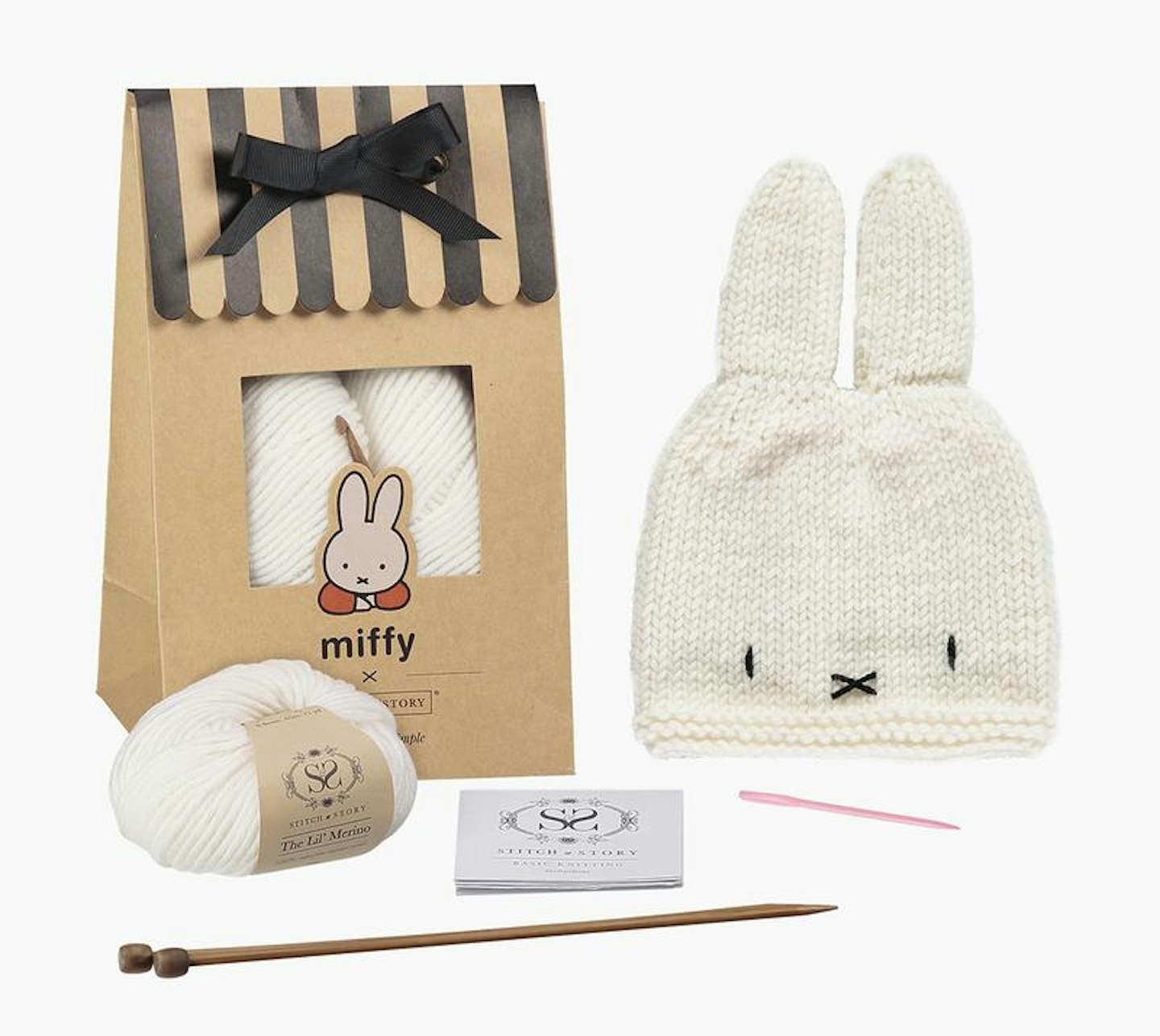 Miffy Hat Knitting Kit