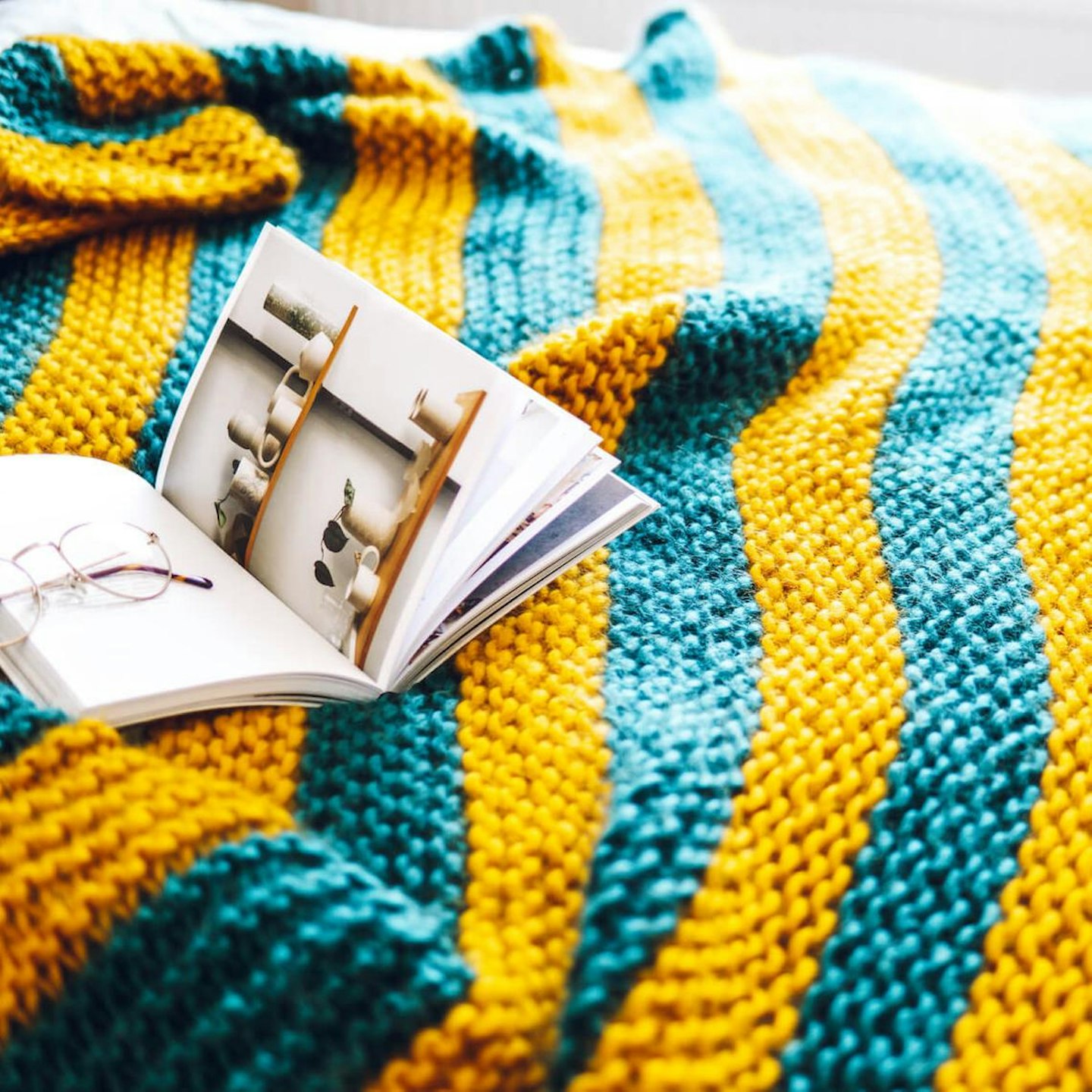 Blanket Knitting Kit