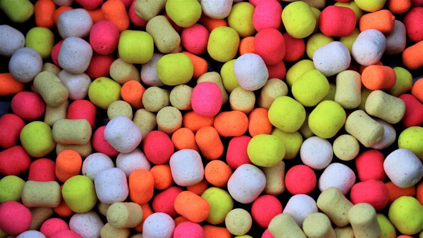 Which colour hookbait to use is down to water clarity 