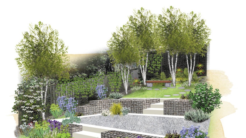 Q How Can I Make The Most Of My Sloping Garden Inspiration Answers My Sloping Garden, How To Landscape A Sloping Garden Uk