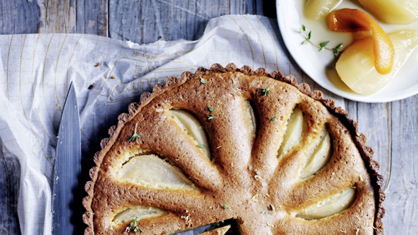 How To Make A Pear And Thyme Tart