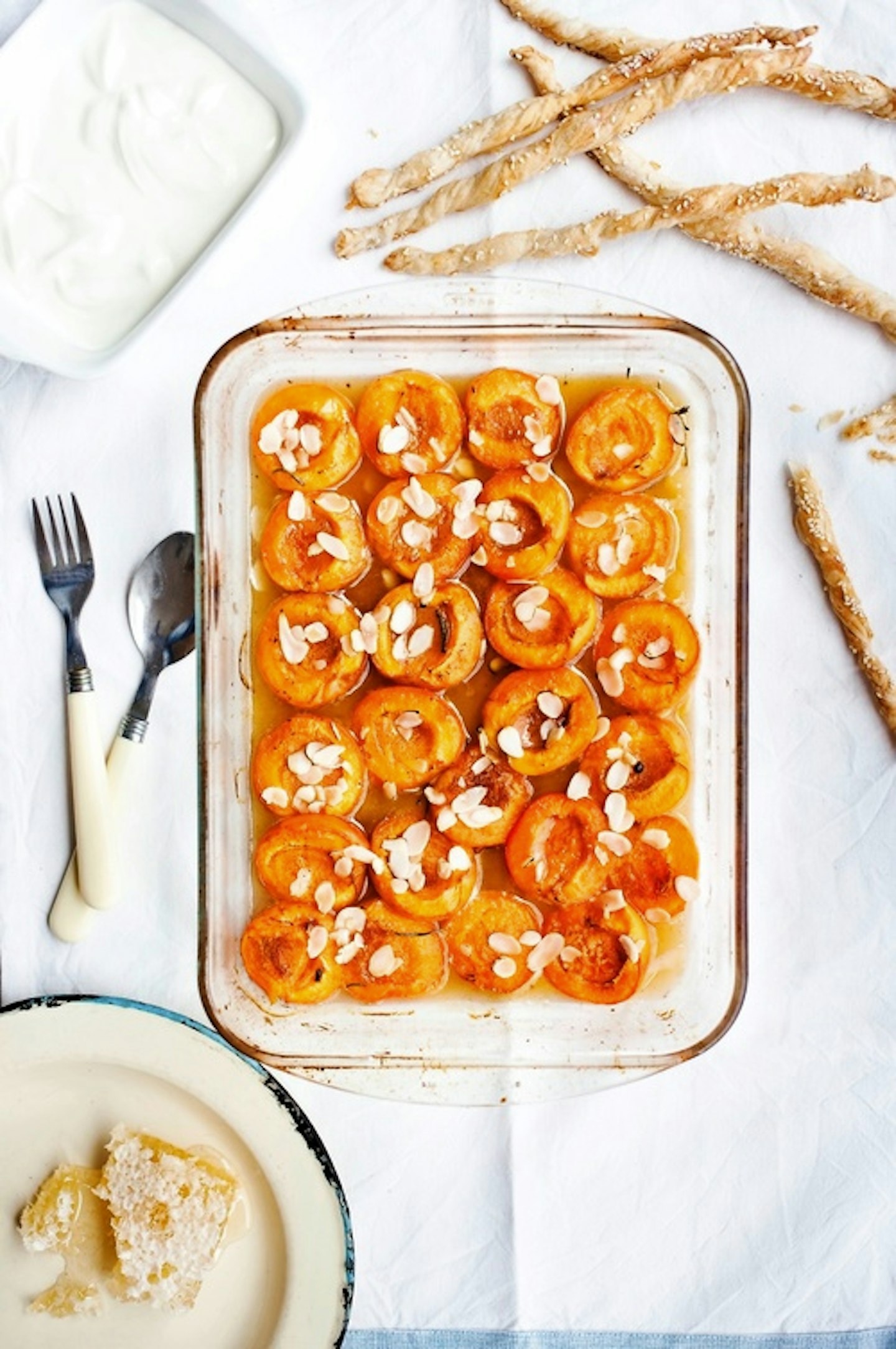 How To Make Apricots With Sesame Twists
