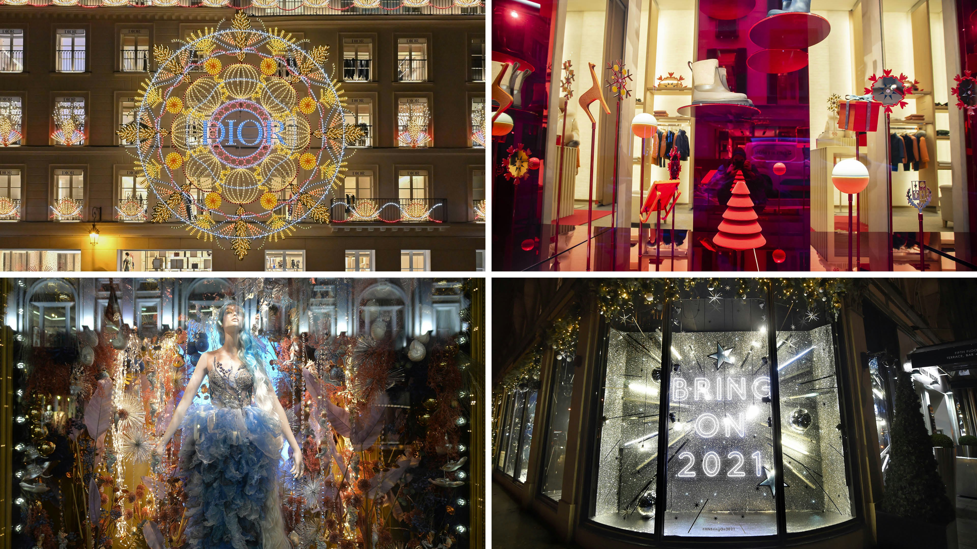 Harrods, Selfridges and Liberty show off their window displays