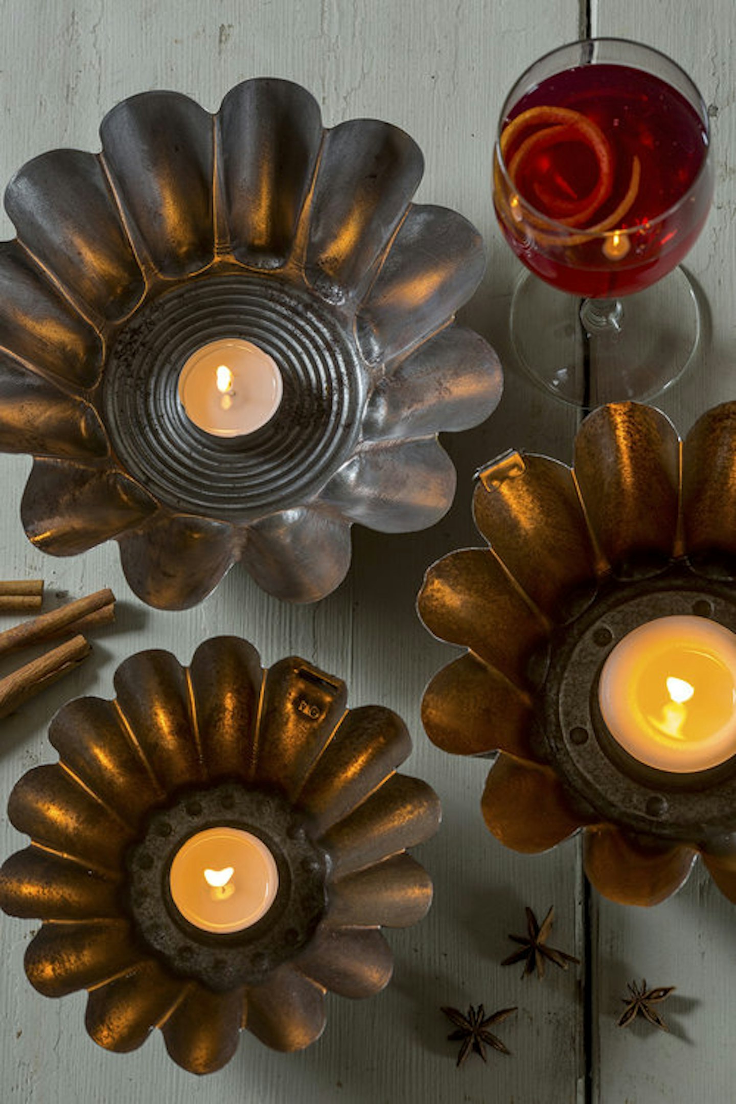 Craft Ideas | Make Candle Holders From Vintage Kitchenalia