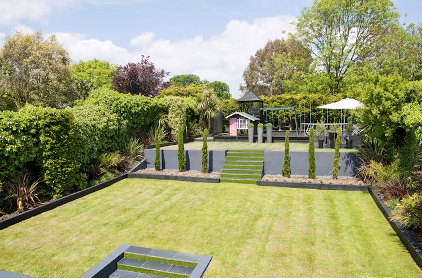 Garden Designs | "Tiers Transformed Our Dull 80s Plot"