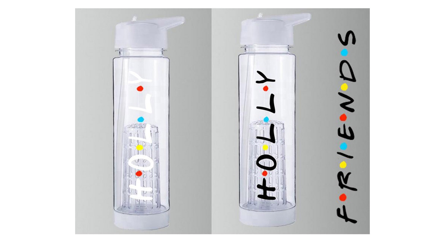 BPA Free Personalised Friends Island Water bottle bottle