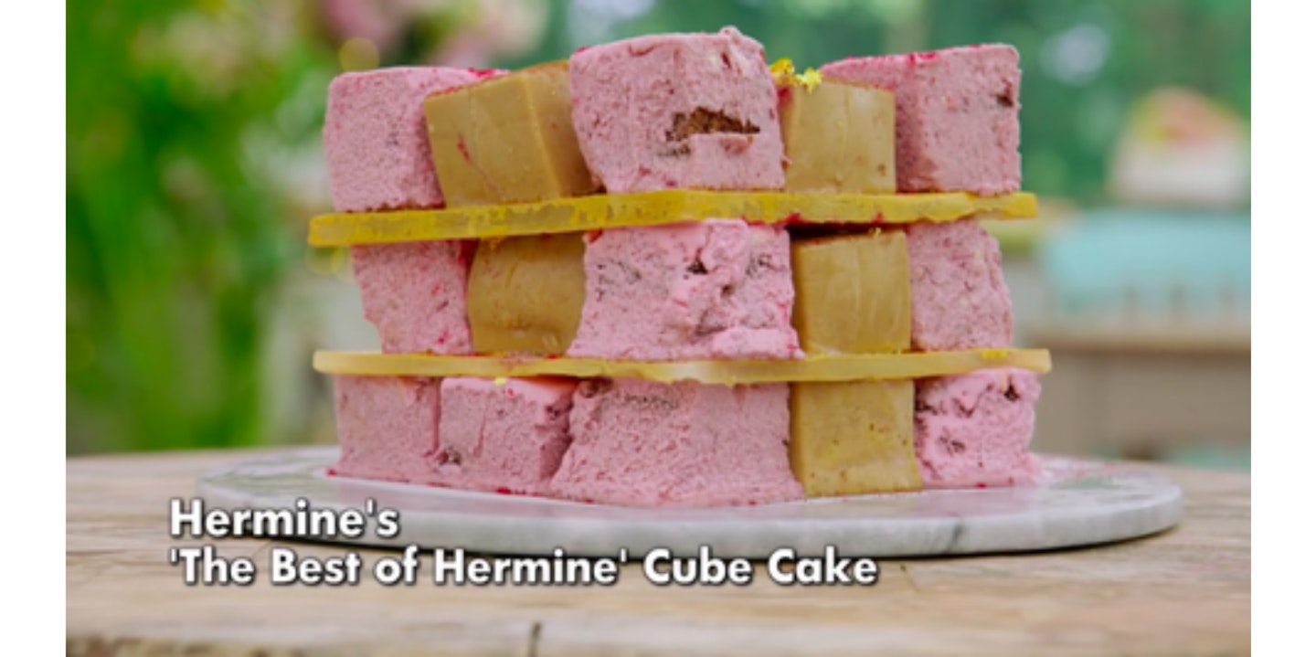 hermine cube cake