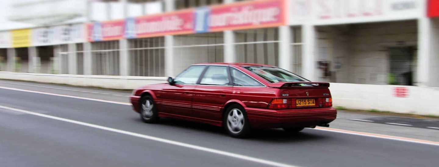 Rover 800 vs the alps