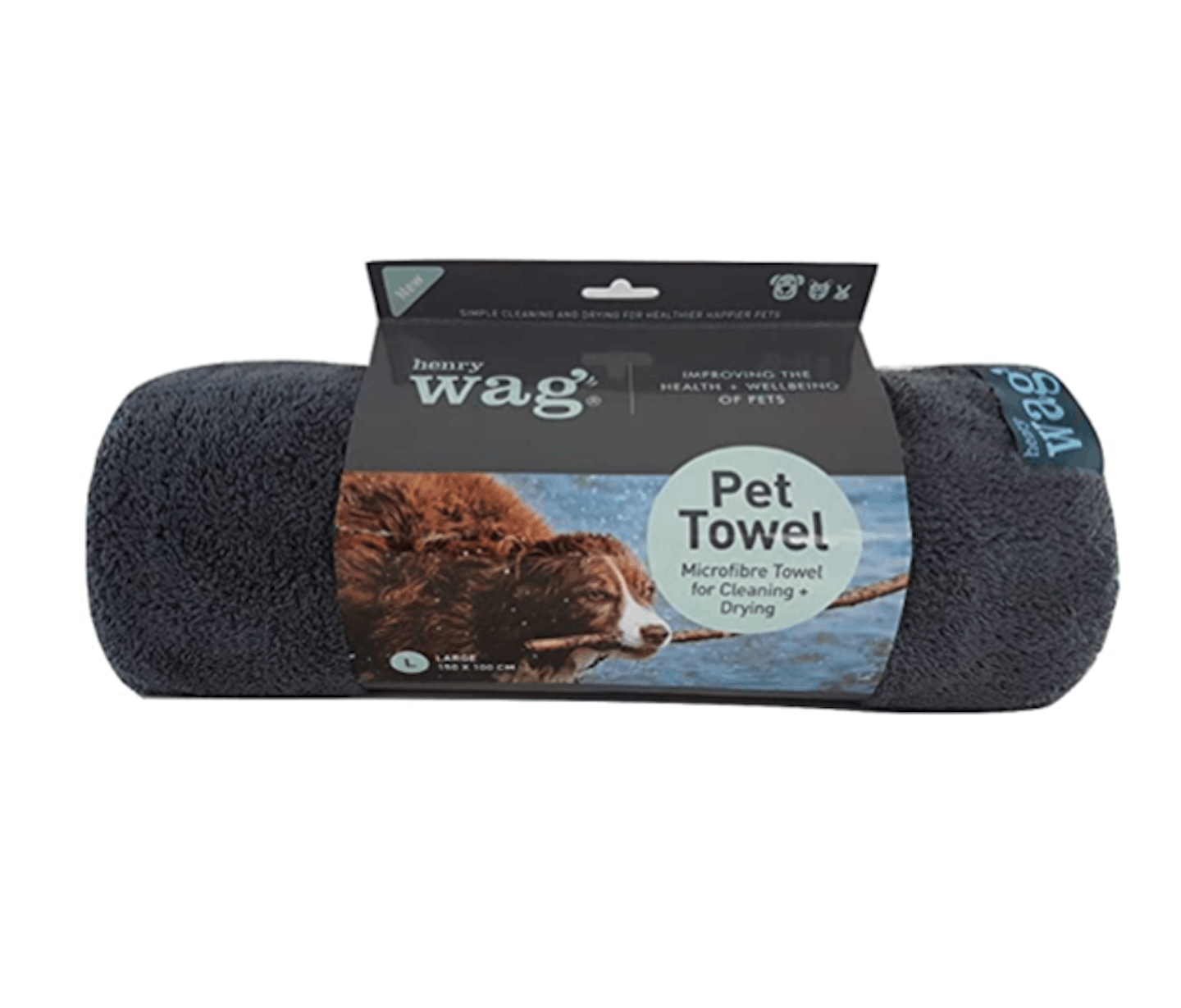 Henry Wag Microfibre Pet Towel