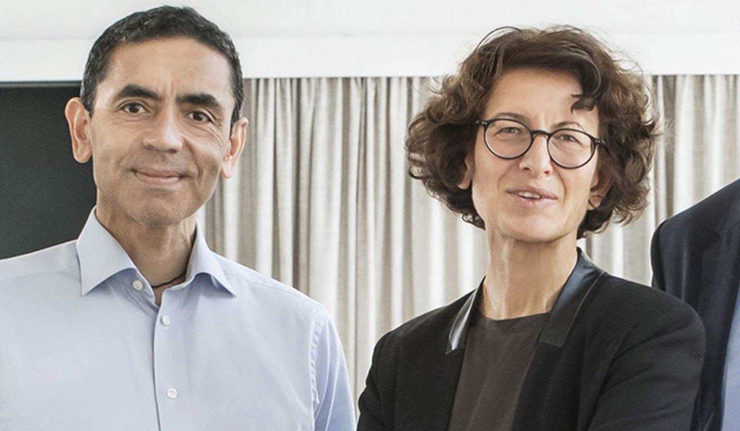 Dr Ozlem Tureci and Dr Ugur Sahin 