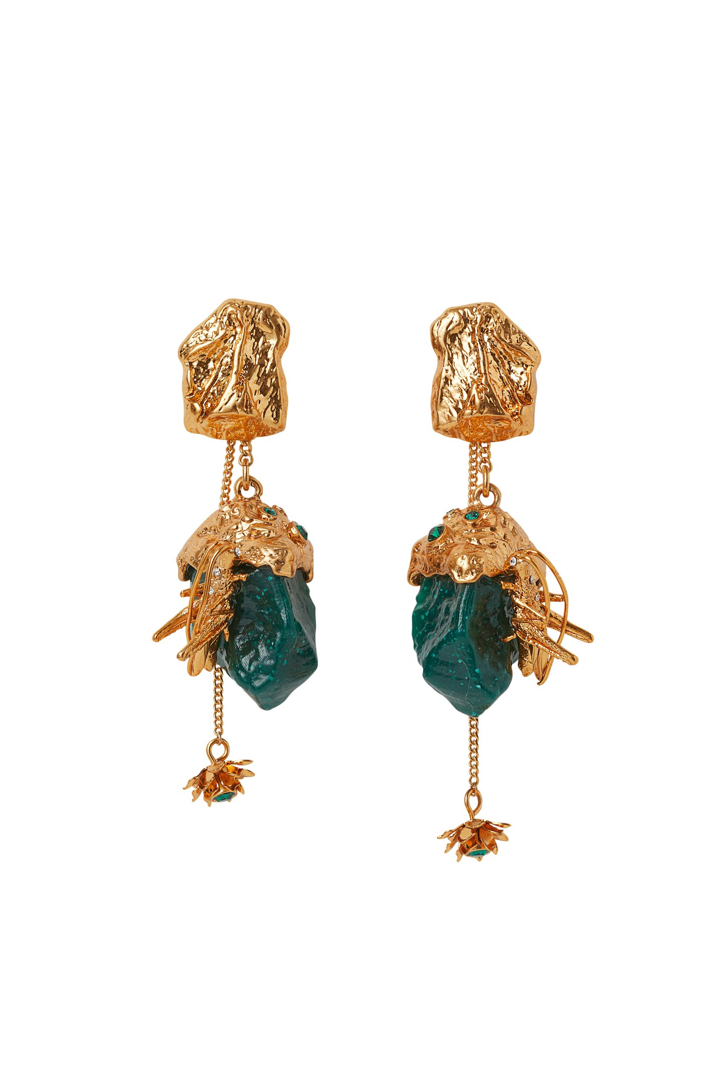 Recycled zinc and PMMA Plastic Earrings, £24.99