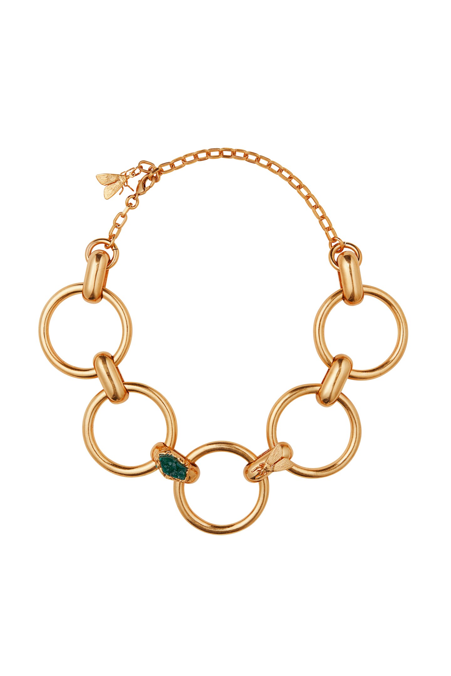 Recycled Zinc and Brass Necklace, £34.99
