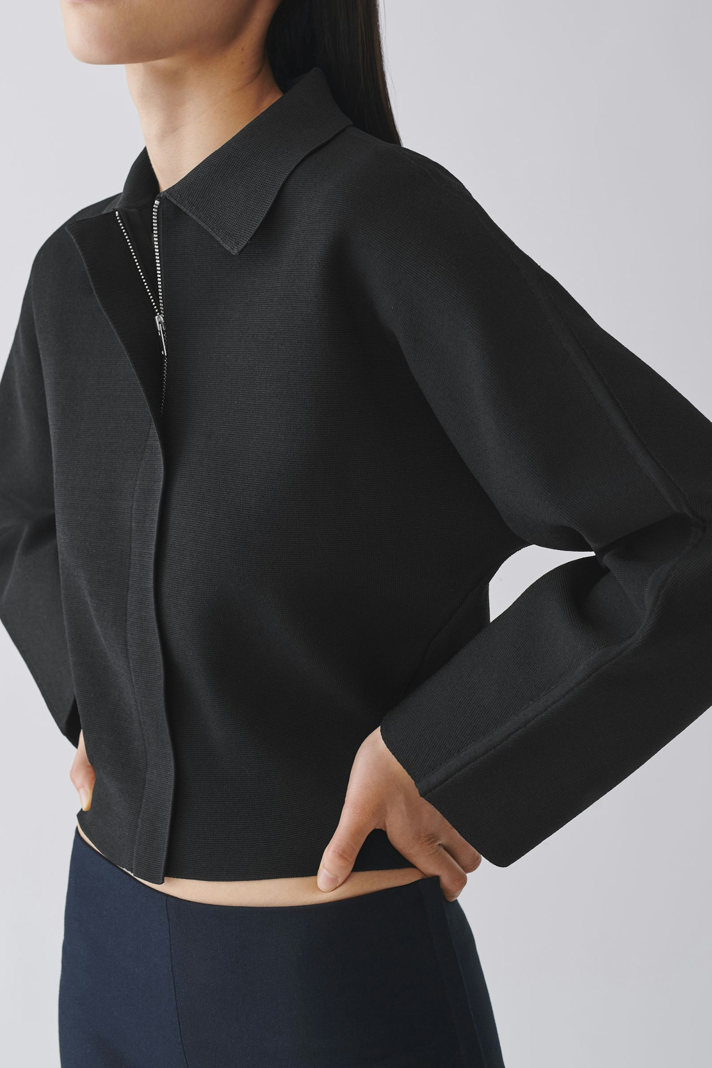 COS, Knitted Cropped Jacket, £99