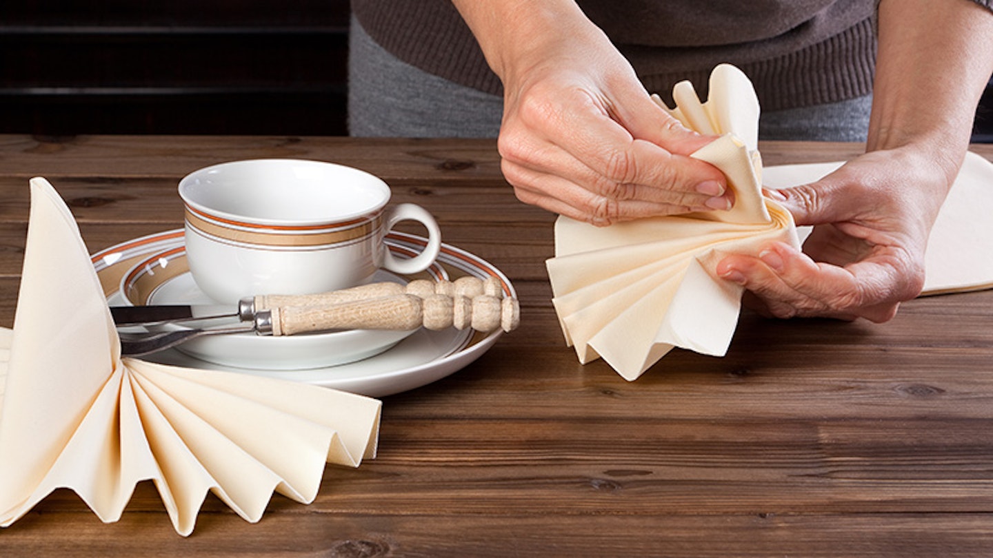 Easy Paper Napkin Folding Ideas