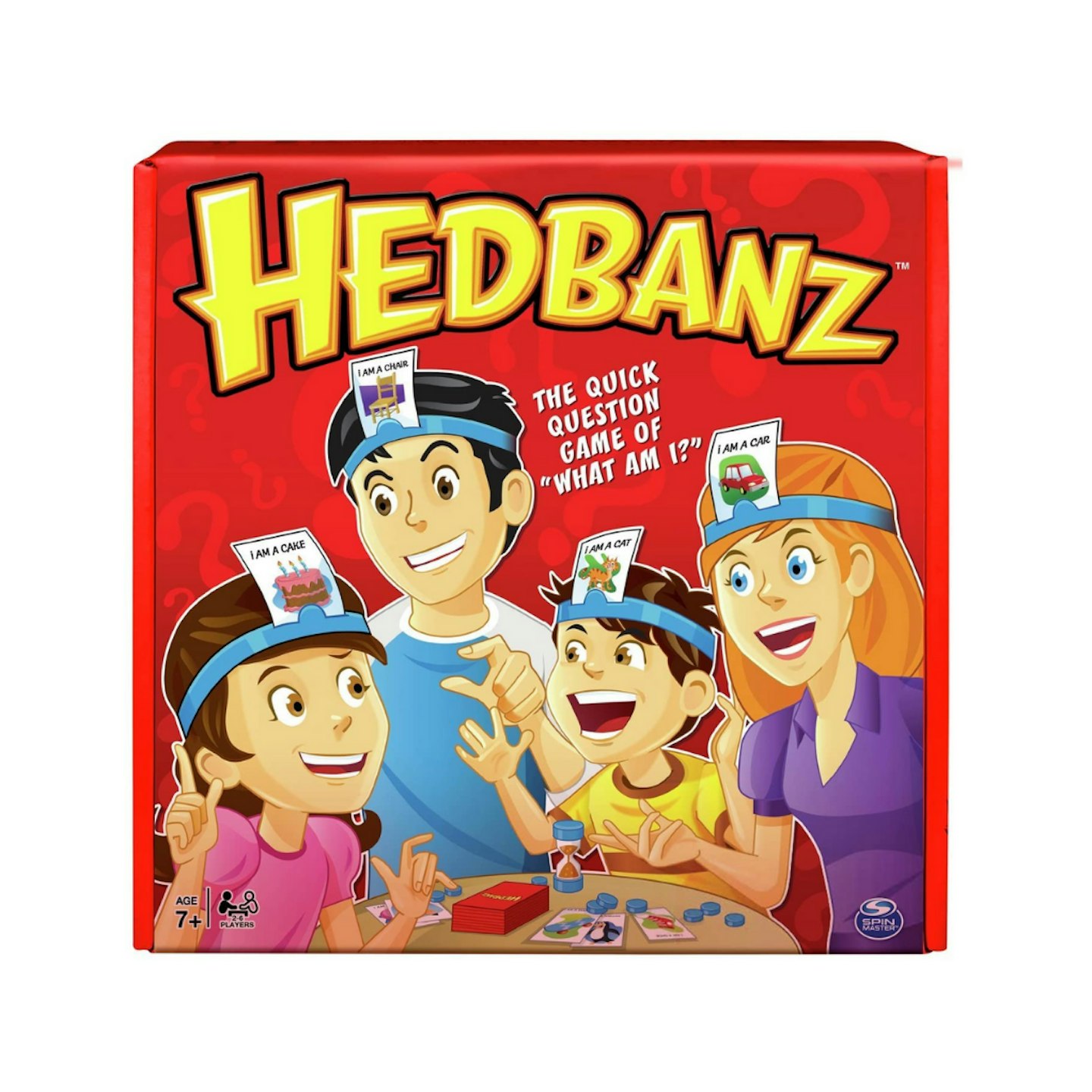 Spin Master Games Hedbanz Picture Guessing Game for Kids and Families