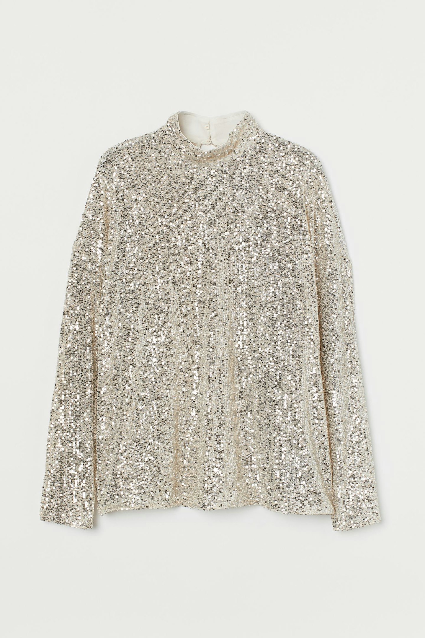 H&M, Sequinned Blouse, £24.99