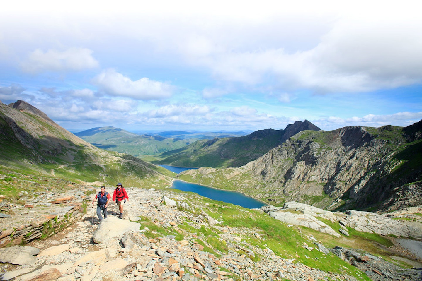 High on the Pyg Track, Snowdon 