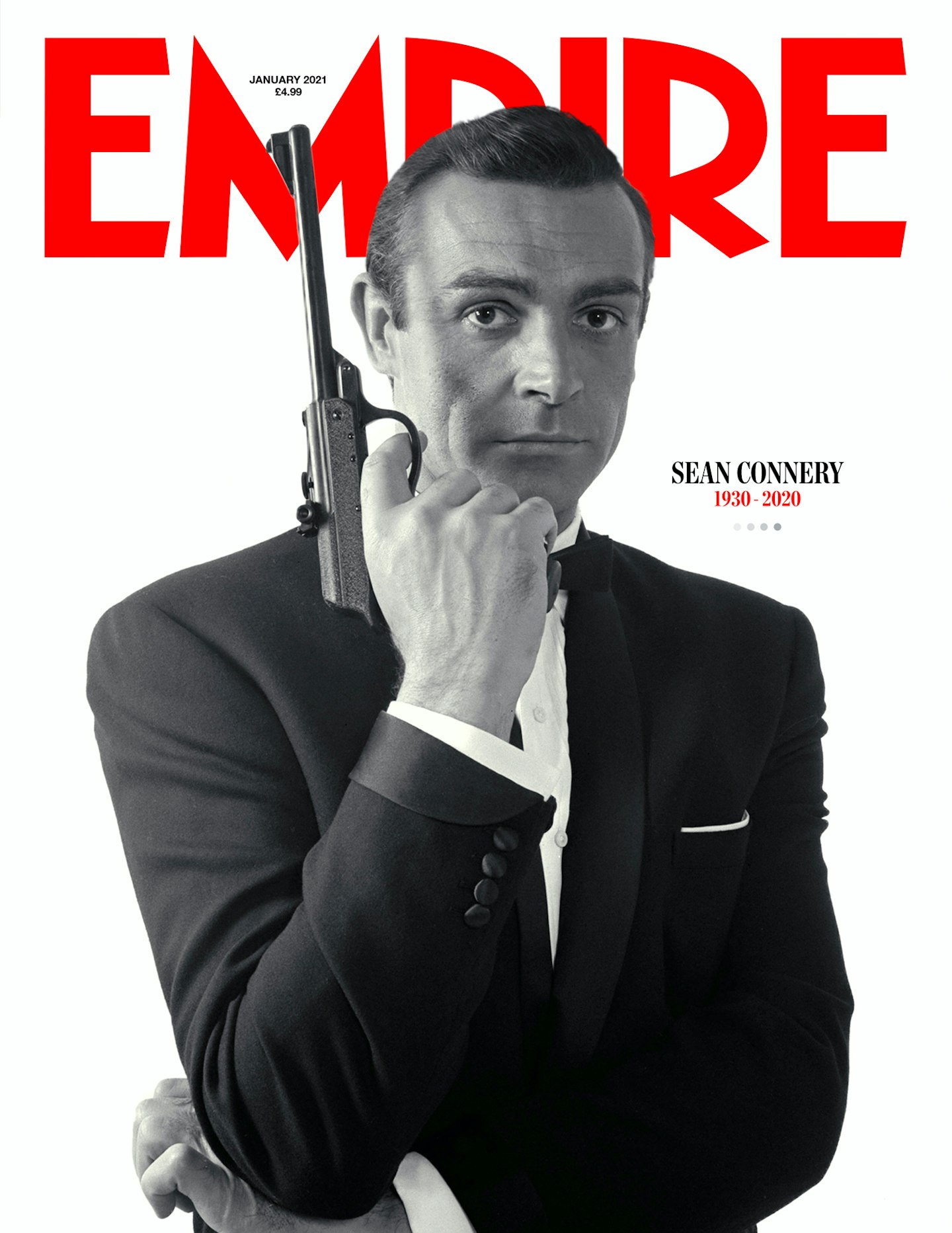 Empire – January 2021 – Sean Connery commemorative cover
