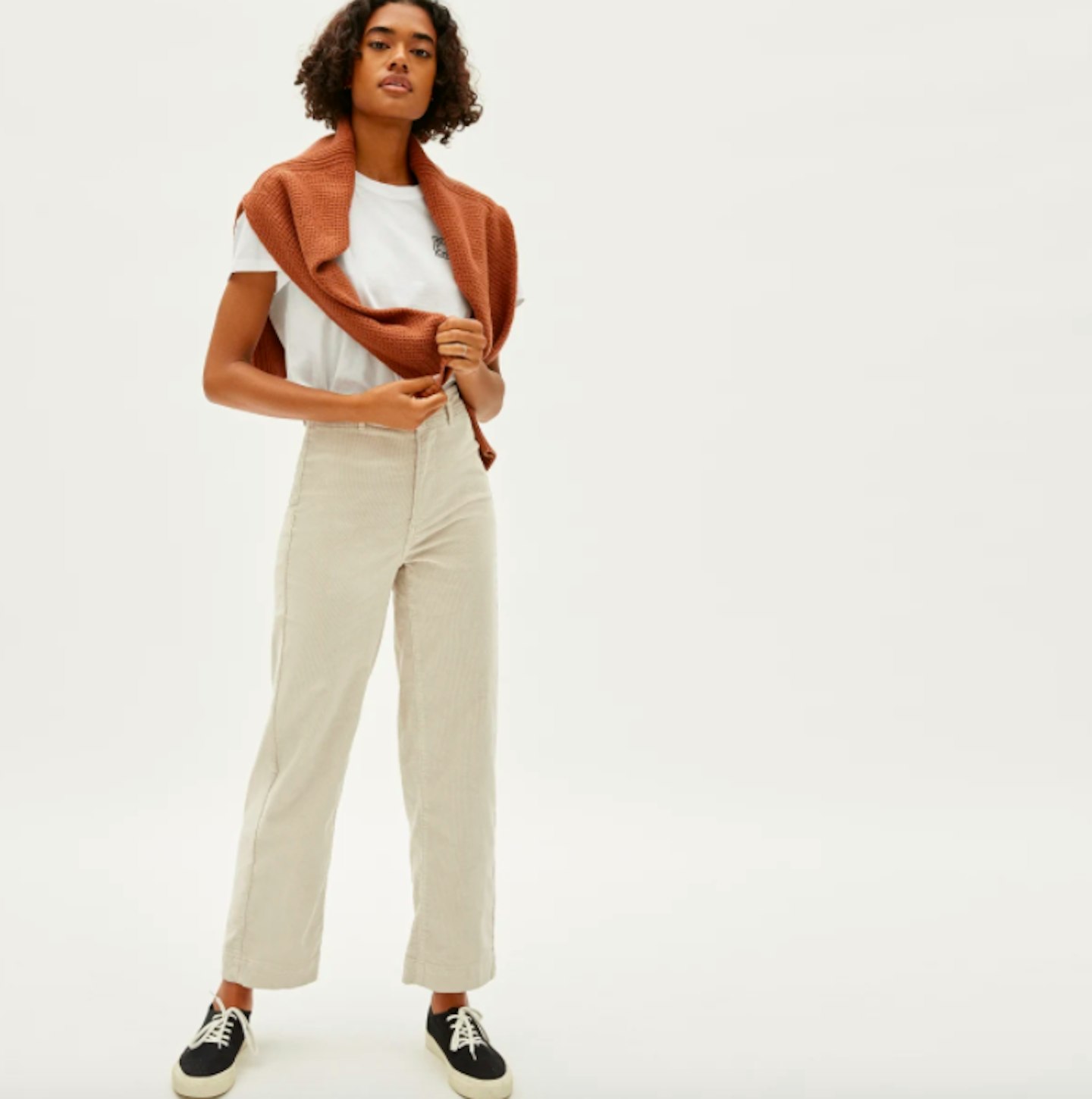 The Corduroy Wide Leg Trousers, £76