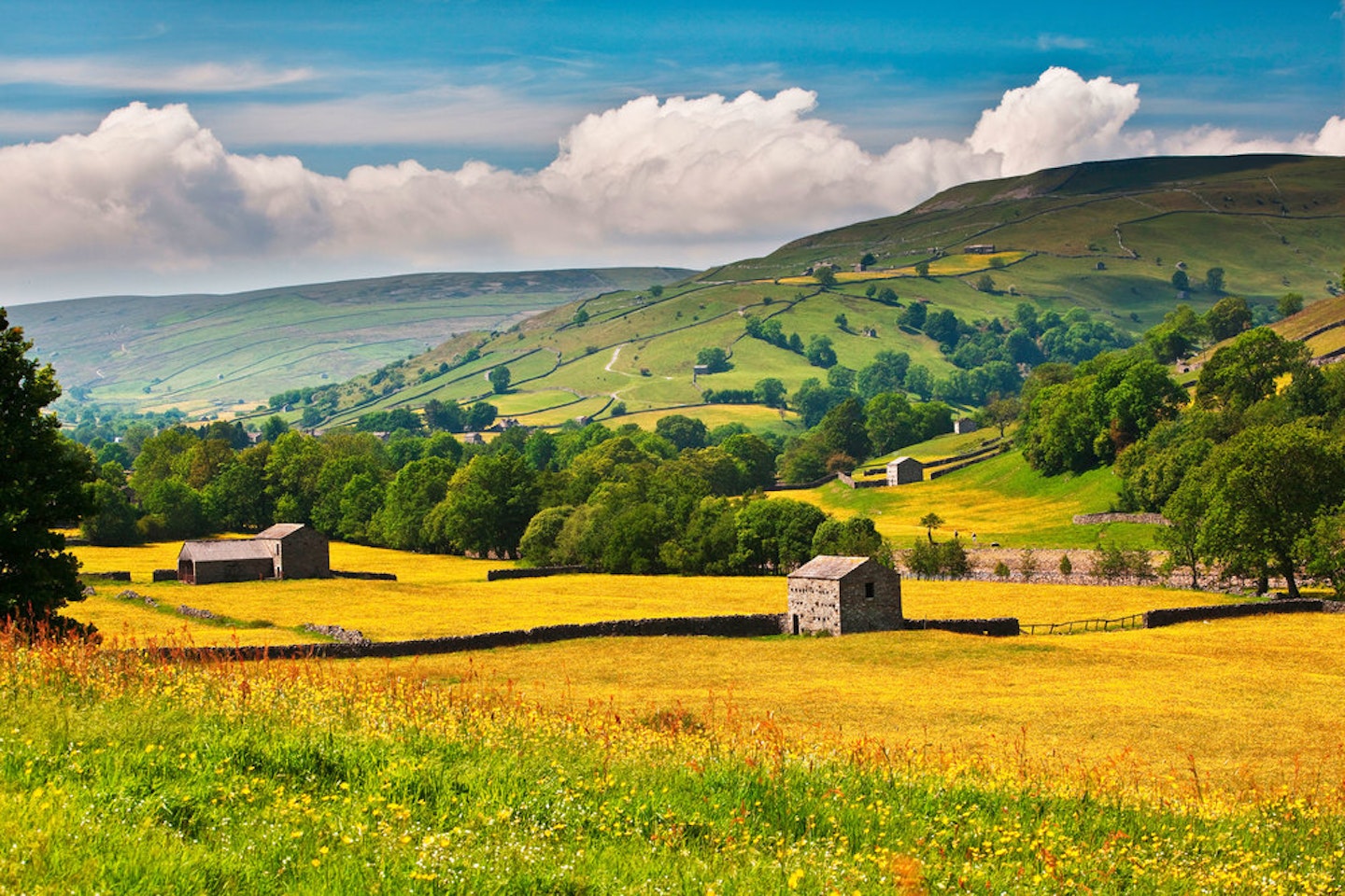 Quintessential Yorkshire is a feature of this mammoth walk. 