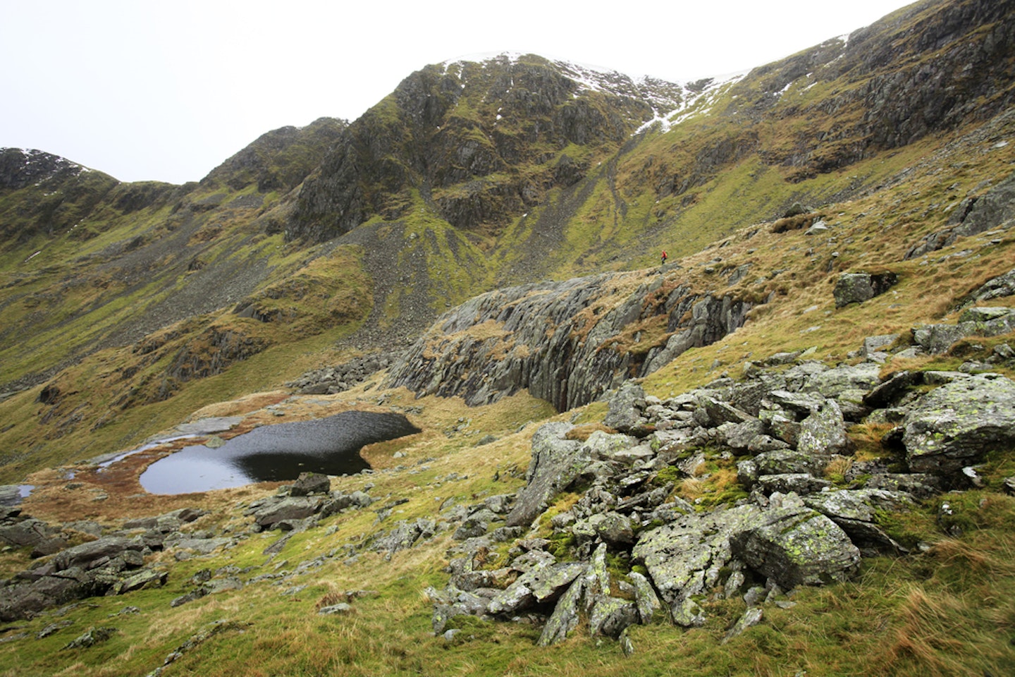 Hard Tarn.  Photo : Tom Bailey © Trail Magazine 