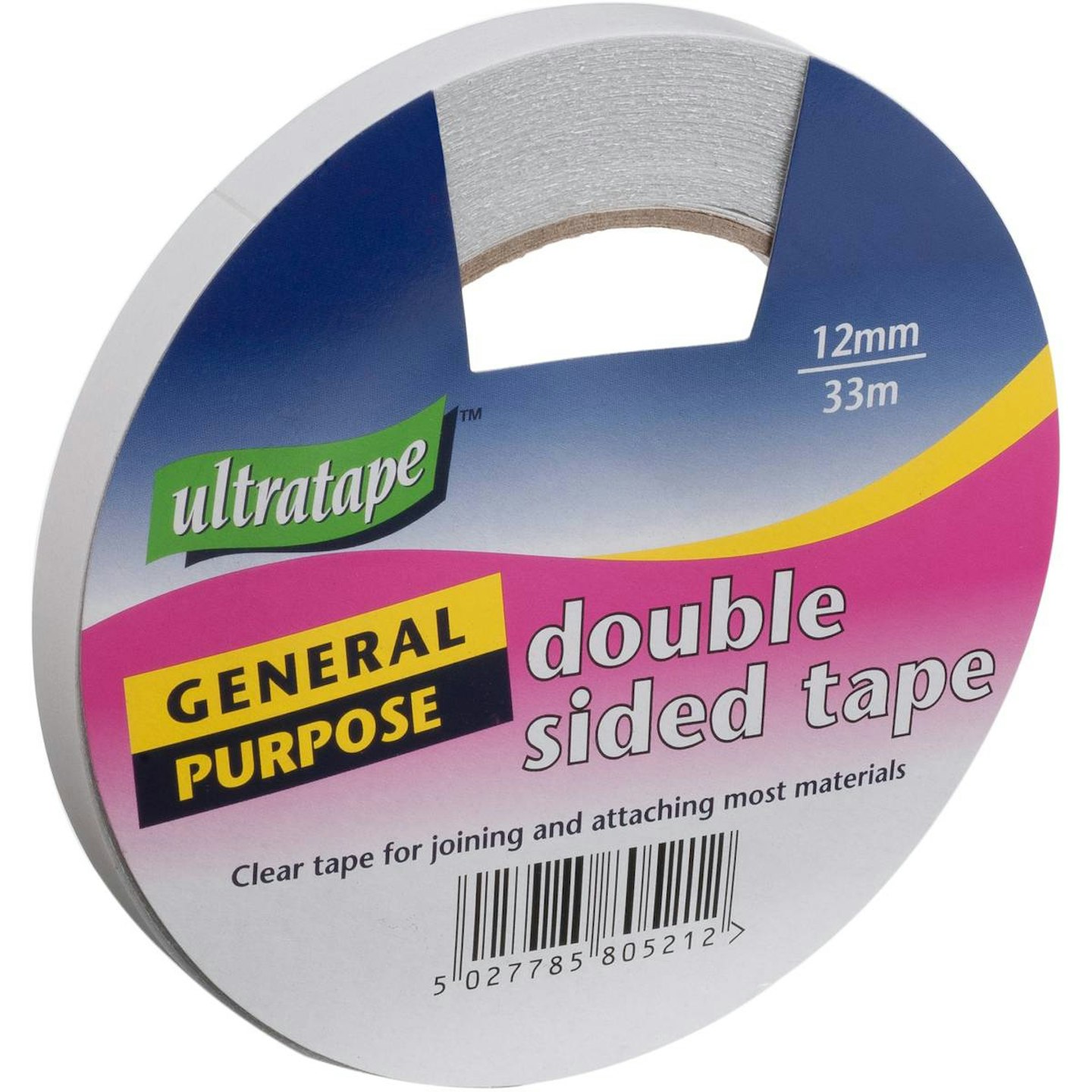 Ultratape General Purpose Double Sided Sticky Tape 12mm x 33m