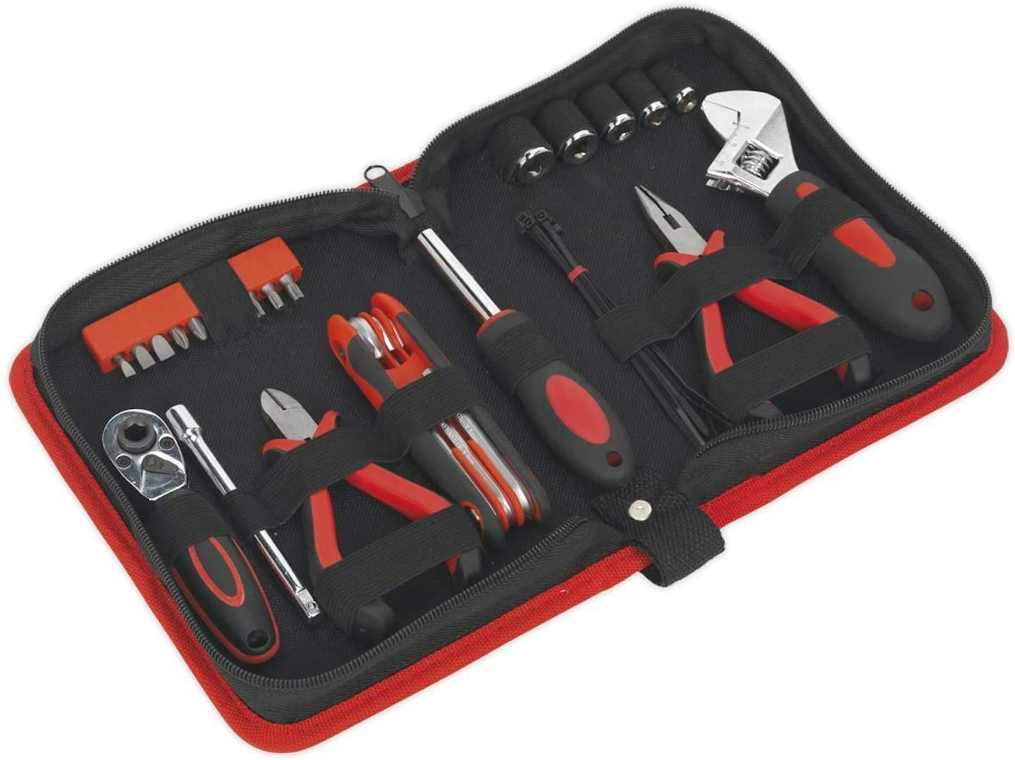 Hi-Spec 67 Piece Auto Mechanics Tool Kit Set with Metric sockets. Car, Bike & Vehicle DIY Hand Tools for Repair & Maintenance. C