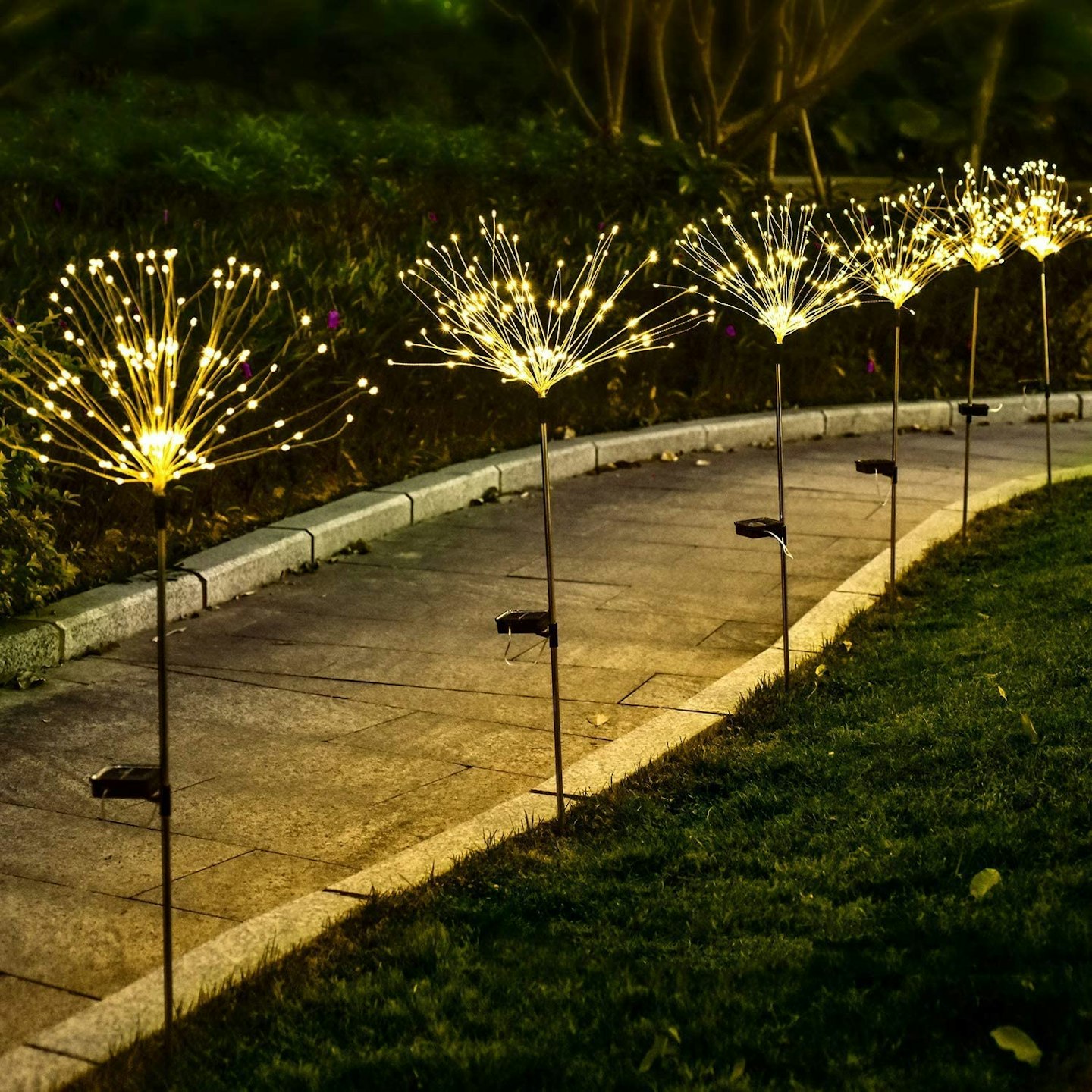 Ooklee Outdoor Solar Flower Lights Tree
