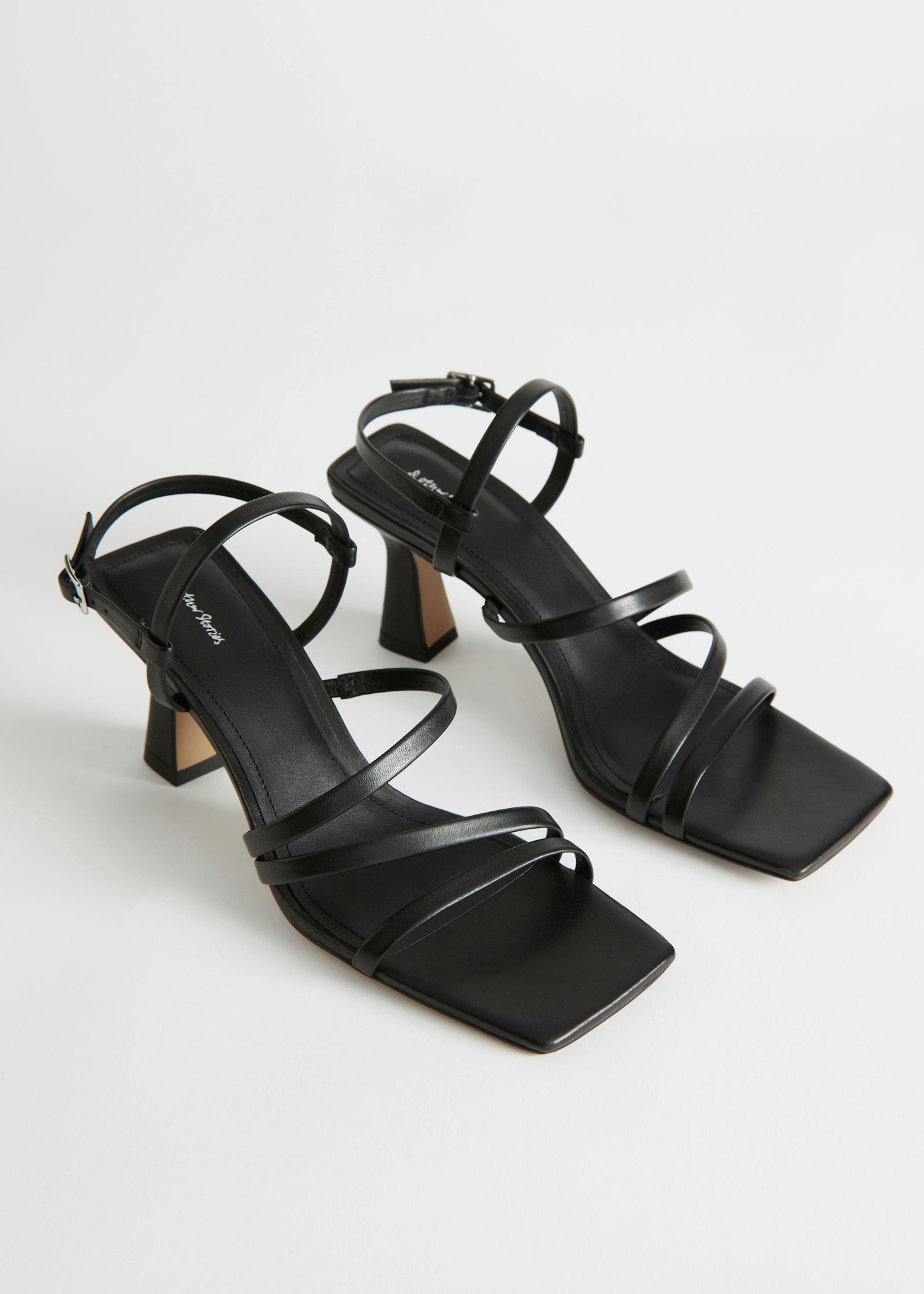 & Other Stories, Strappy Leather Sandalettes, WAS £85 NOW £50