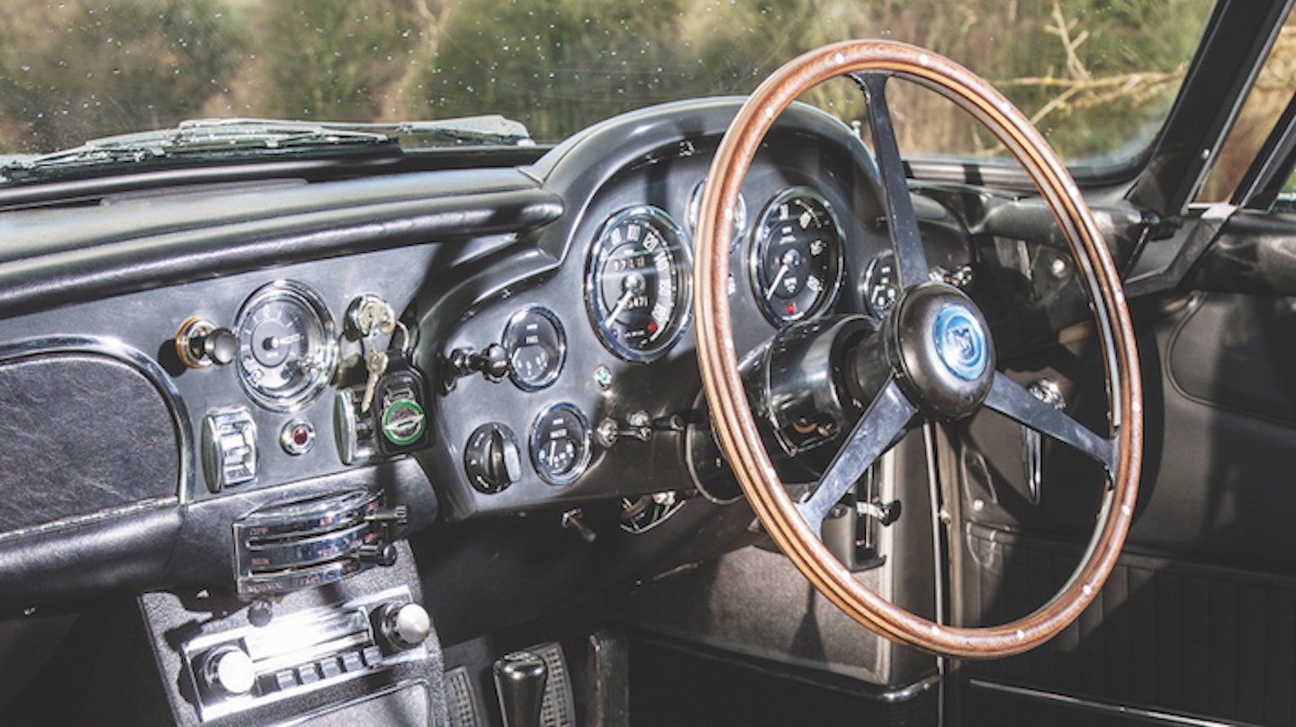 Aston DB5 interior