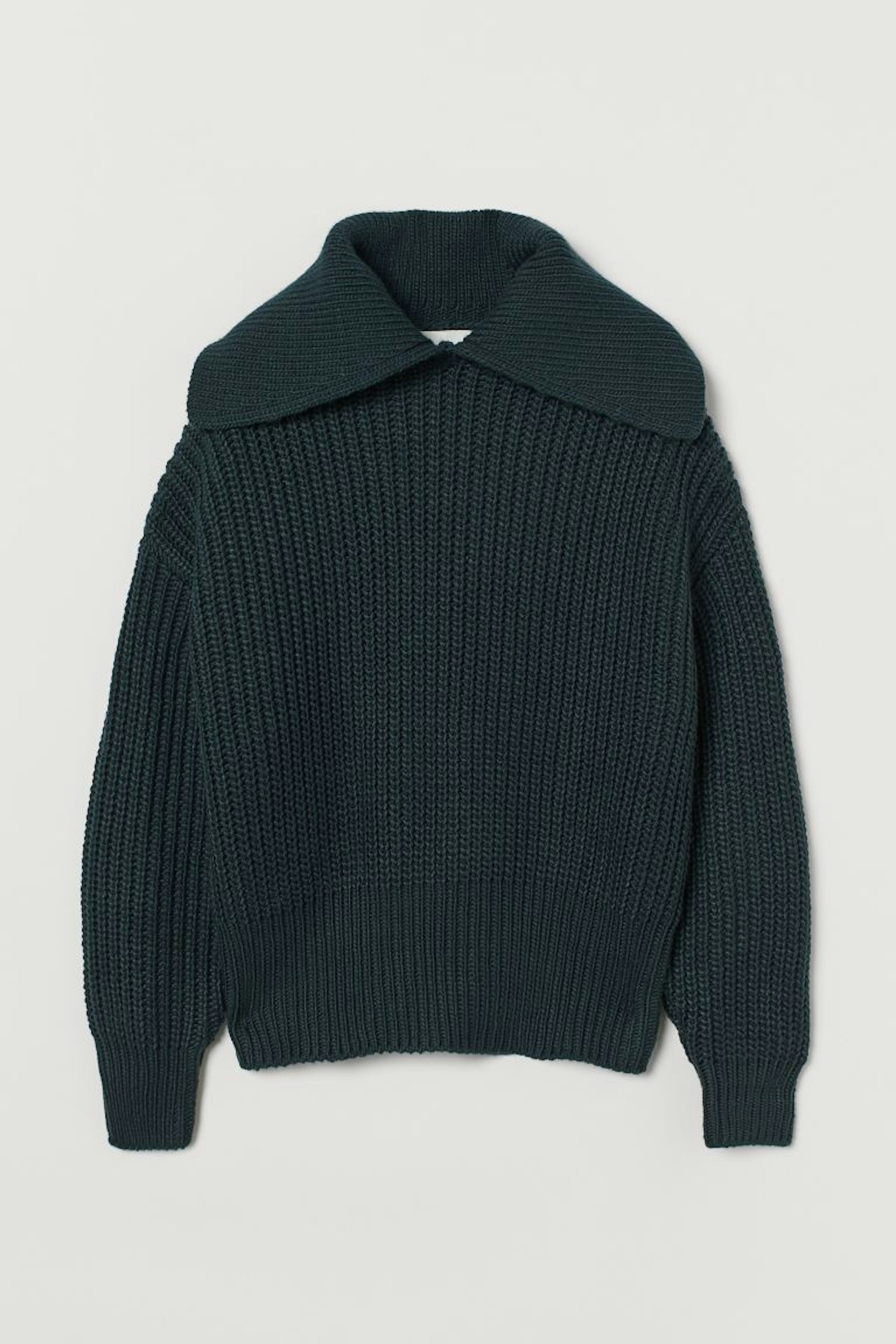 Collared Knit Jumper, WAS £24.99 NOW £17.99