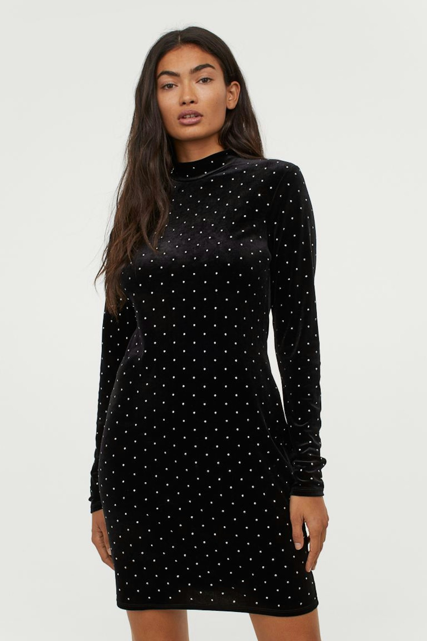 Velour Dress, WAS £17.99 NOW £12.99