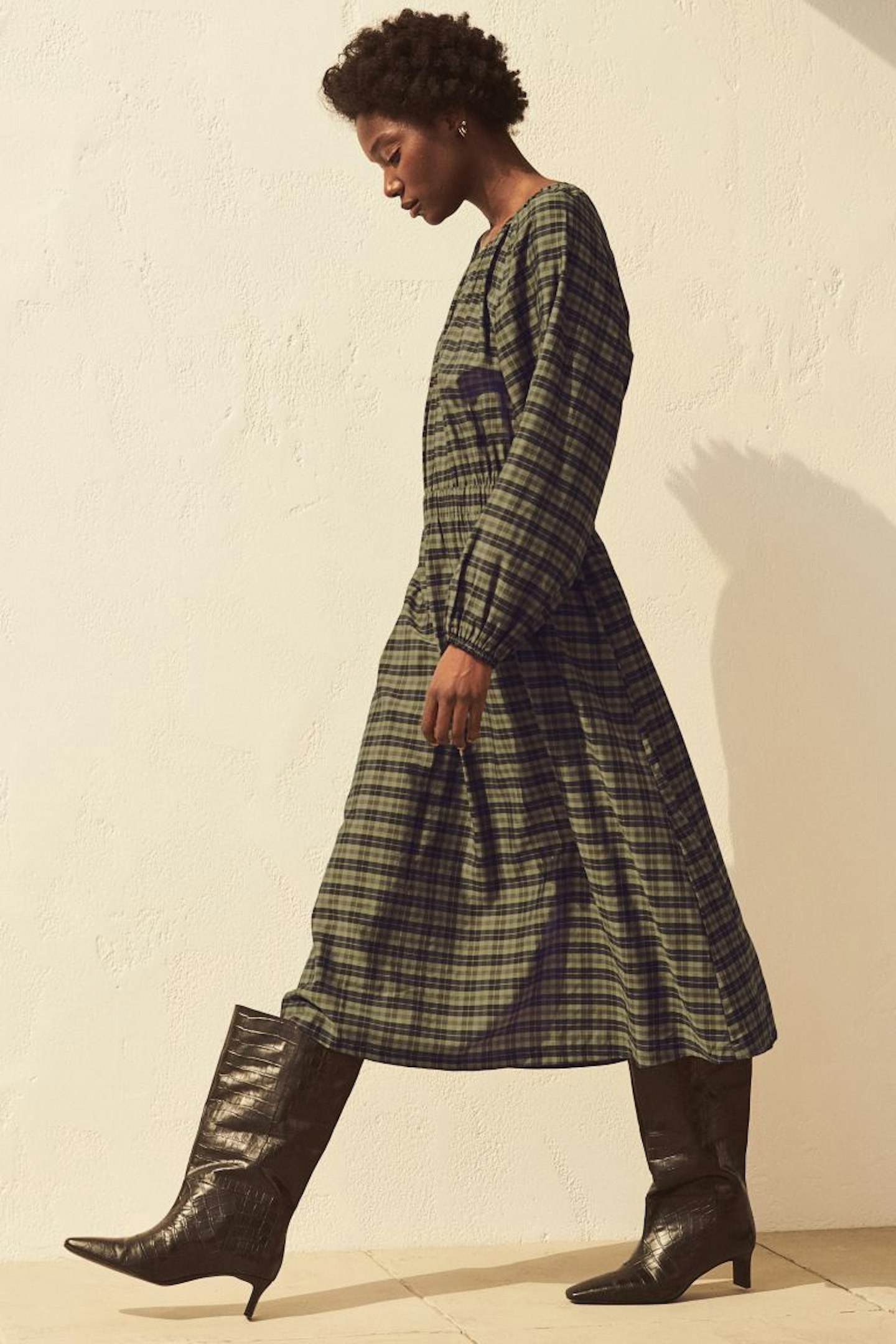 Check Midi Dress, WAS £24.99 NOW £13.99