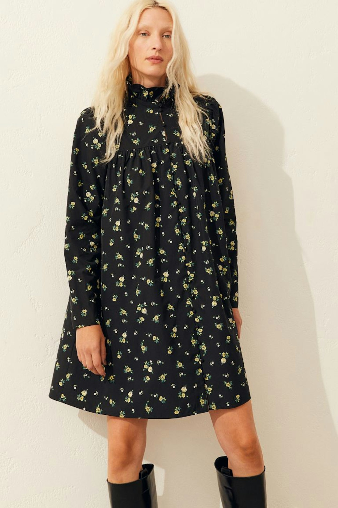 Frill Collared Dress, WAS £24.99 NOW £13.99