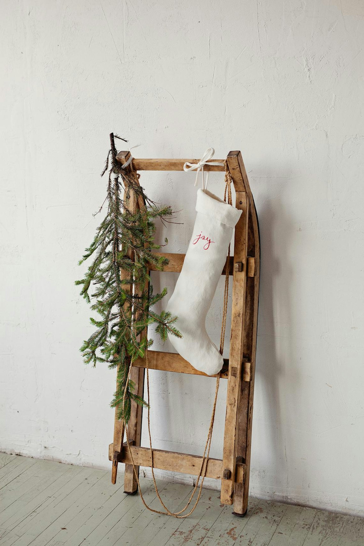 Etsy, All The Beautiful Linen, Christmas Stocking, £38.67