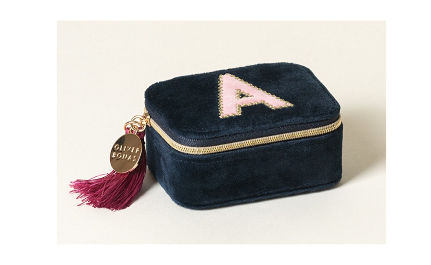 Alphabet Initial Travel Jewellery Box