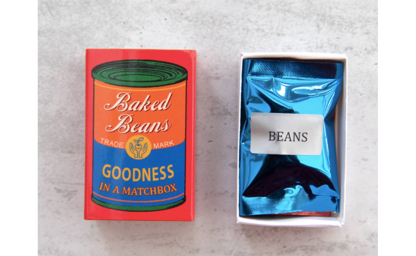 Grow Your Own Baked Beans Seed Kit In A Matchbox